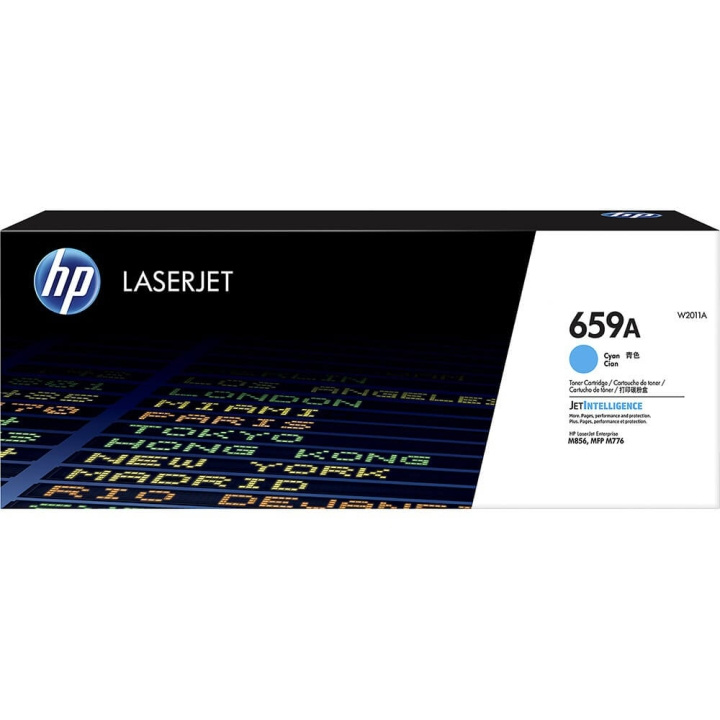 Toner W2011A 659A Cyan in de groep COMPUTERS & RANDAPPARATUUR / Printers & Accessoires / Inkt & Toner / Toner / HP bij TP E-commerce Nordic AB (C27311)