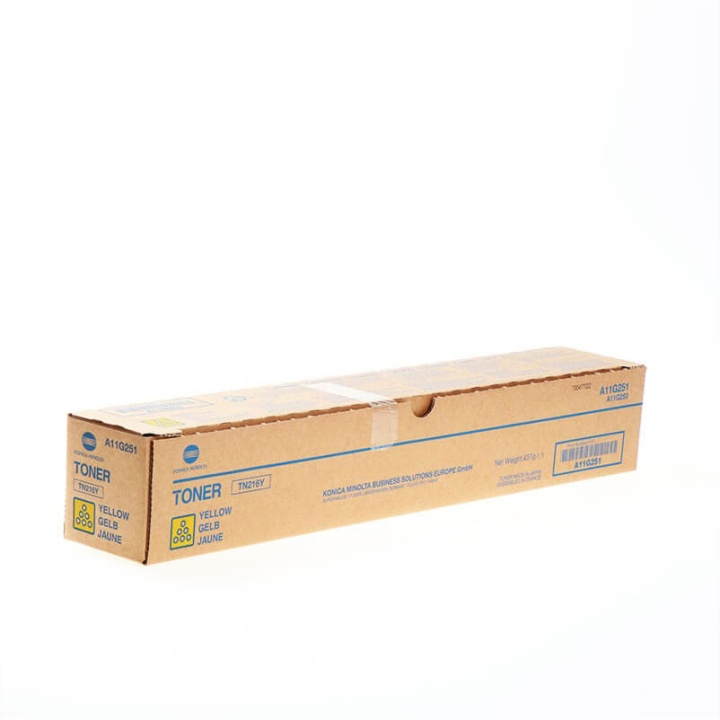 Toner A11G251 TN216 Yellow in de groep COMPUTERS & RANDAPPARATUUR / Printers & Accessoires / Inkt & Toner / Toner / Konica Minolta bij TP E-commerce Nordic AB (C27464)