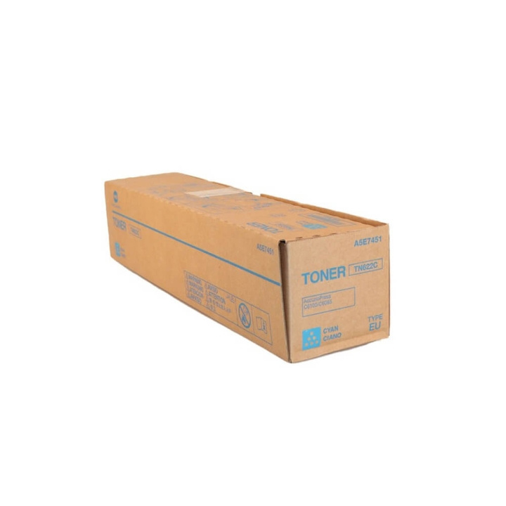 Toner A5E7451 TN622 Cyan in de groep COMPUTERS & RANDAPPARATUUR / Printers & Accessoires / Inkt & Toner / Toner / Konica Minolta bij TP E-commerce Nordic AB (C27498)