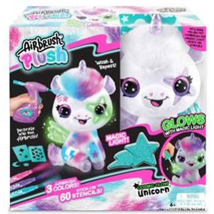 AMO TOYS Airbrush Plush Glow in the Dark in de groep SPEELGOED, KINDER- & BABYPRODUCTEN / Speelgoed / Ambachten bij TP E-commerce Nordic AB (C28783)