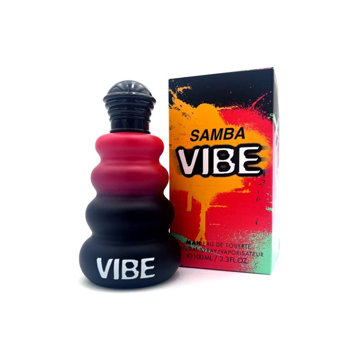 Samba Vibe Man Edt 100ml in de groep BEAUTY & HEALTH / Geuren & Parfum / Parfum / Parfum voor hem bij TP E-commerce Nordic AB (C28877)