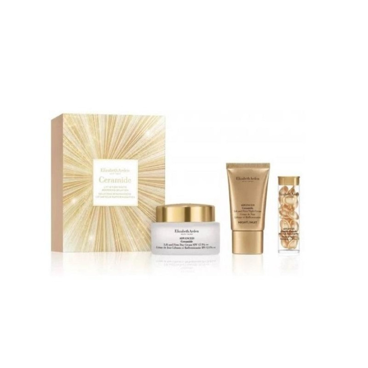 Elizabeth Arden Giftset Elizabeth Arden Ceramide Lift and Firm (50ml + 15ml + 14pcs) in de groep BEAUTY & HEALTH / Cadeausets / Cadeausets voor haar bij TP E-commerce Nordic AB (C29036)