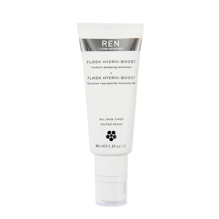 REN Flash Hydro-Boost Instant Plumping Emulsion 40ml in de groep BEAUTY & HEALTH / Huidsverzorging / Gezicht / Gezichtscrèmes bij TP E-commerce Nordic AB (C29178)