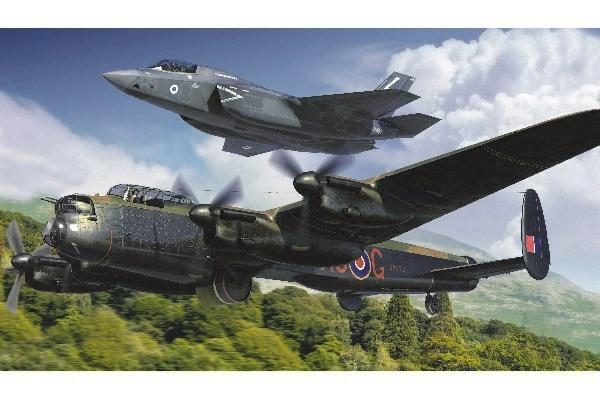 AIRFIX Dambusters 80th Anniversary Gift Set 1:72 in de groep SPORT, VRIJE TIJD & HOBBY / Hobby / Kunststof modellen / Vliegtuigen/helikopters bij TP E-commerce Nordic AB (C29617)