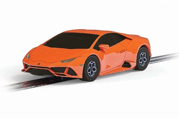 SCALEXTRIC Micro, Lamborghini Huracan Evo Car, orange 1:64 in de groep SPEELGOED, KINDER- & BABYPRODUCTEN / Op afstand bestuurbaar / Autobanen / Auto\'s bij TP E-commerce Nordic AB (C29646)