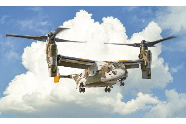 ITALERI 1:72 V-22A Osprey in de groep SPORT, VRIJE TIJD & HOBBY / Hobby / Kunststof modellen / Vliegtuigen/helikopters bij TP E-commerce Nordic AB (C29785)