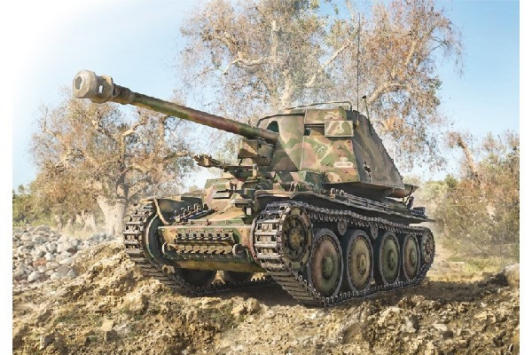 ITALERI 1:35 Sd. Kfz 138 Marder III H in de groep SPORT, VRIJE TIJD & HOBBY / Hobby / Kunststof modellen / Militaire voertuigen (land) bij TP E-commerce Nordic AB (C29792)