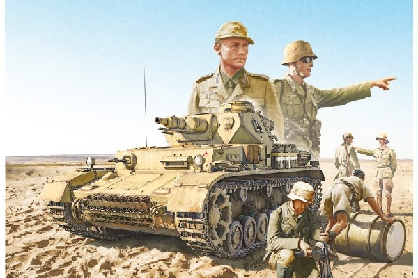 ITALERI 1:35 Pz. IV F1/F2/G With Afrika Korps in de groep SPORT, VRIJE TIJD & HOBBY / Hobby / Kunststof modellen / Militaire voertuigen (land) bij TP E-commerce Nordic AB (C29798)