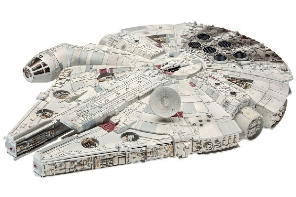 Revell Star Wars Millennium Falcon 1:72 gift set in de groep SPORT, VRIJE TIJD & HOBBY / Hobby / Kunststof modellen / Badaccessoires bij TP E-commerce Nordic AB (C29941)