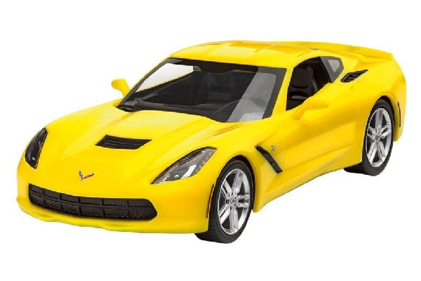 Revell 2014 Corvette Stingrey (easy-click) in de groep SPORT, VRIJE TIJD & HOBBY / Hobby / Kunststof modellen / Auto\'s bij TP E-commerce Nordic AB (C29982)