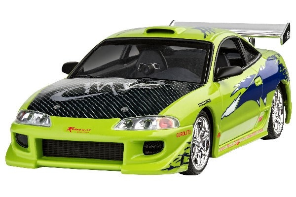 Revell Model Set Fast & Furious Brian\'s 1995 Mitsubishi in de groep SPORT, VRIJE TIJD & HOBBY / Hobby / Kunststof modellen / Auto\'s bij TP E-commerce Nordic AB (C30176)