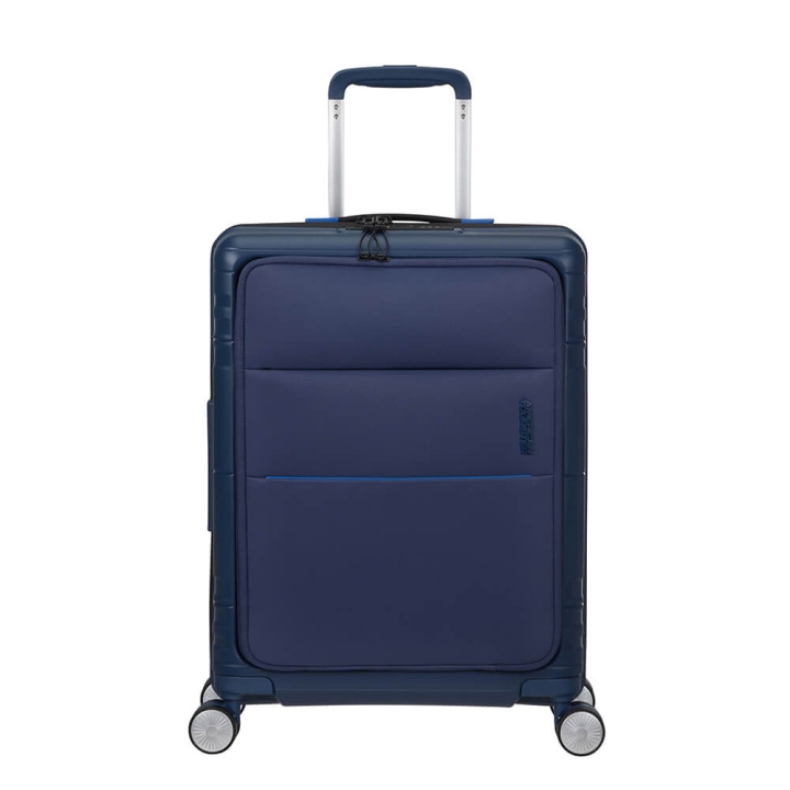 American Tourister Kabinväska Hello Cabin Spinner 55 Navy in de groep SPORT, VRIJE TIJD & HOBBY / Reisaccessoires / Koffers bij TP E-commerce Nordic AB (C30253)