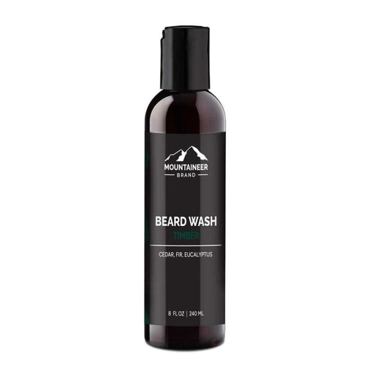 Mountaineer Brand Timber Beard Wash 240ml in de groep BEAUTY & HEALTH / Haar & Styling / Baardverzorging / Baardbalsem bij TP E-commerce Nordic AB (C30440)