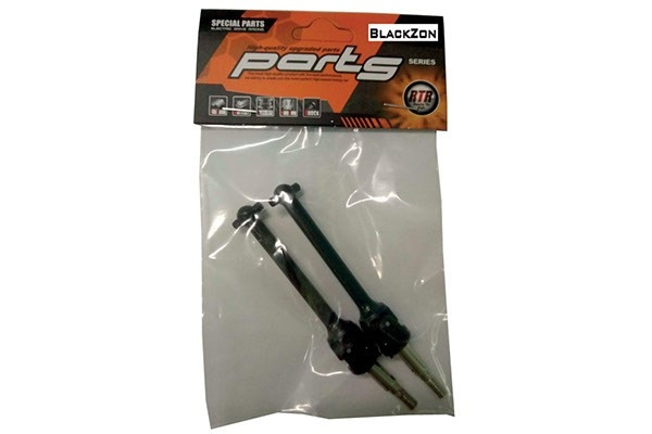 BLACKZON Drive Shaft plastic 2pcs. in de groep SPEELGOED, KINDER- & BABYPRODUCTEN / Op afstand bestuurbaar / Reserveonderdelen & Extra accessoires / Blackzon bij TP E-commerce Nordic AB (C30637)