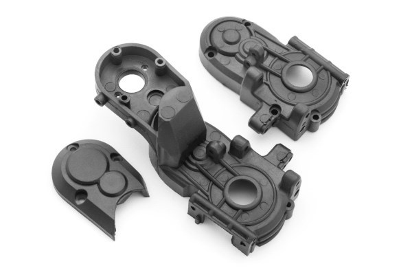 BLACKZON Rear gear box shell in de groep SPEELGOED, KINDER- & BABYPRODUCTEN / Op afstand bestuurbaar / Reserveonderdelen & Extra accessoires / Blackzon bij TP E-commerce Nordic AB (C30663)