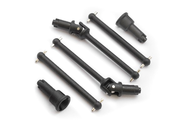 BLACKZON Front/Rear Drive Shafts in de groep SPEELGOED, KINDER- & BABYPRODUCTEN / Op afstand bestuurbaar / Reserveonderdelen & Extra accessoires / Blackzon bij TP E-commerce Nordic AB (C30717)