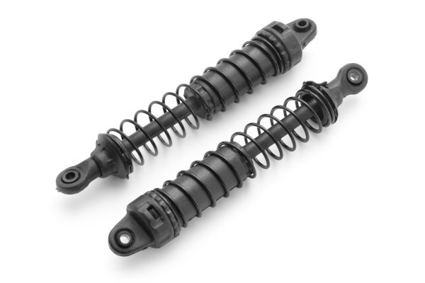 BLACKZON Front Shock (Black/2pcs) in de groep SPEELGOED, KINDER- & BABYPRODUCTEN / Op afstand bestuurbaar / Reserveonderdelen & Extra accessoires / Blackzon bij TP E-commerce Nordic AB (C30762)