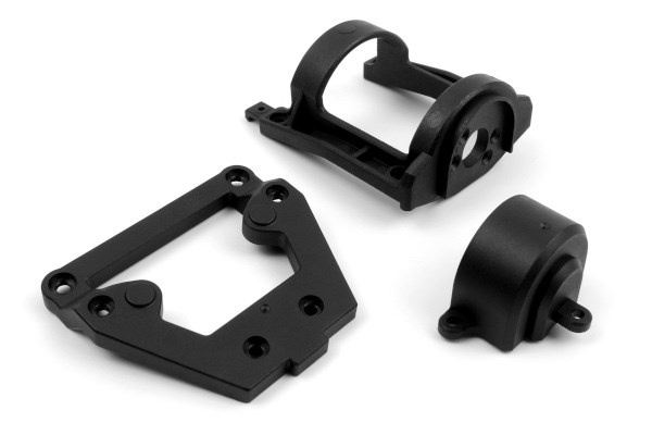 BLACKZON Motor Mount/Front Steering Plate Set in de groep SPEELGOED, KINDER- & BABYPRODUCTEN / Op afstand bestuurbaar / Reserveonderdelen & Extra accessoires / Blackzon bij TP E-commerce Nordic AB (C30787)