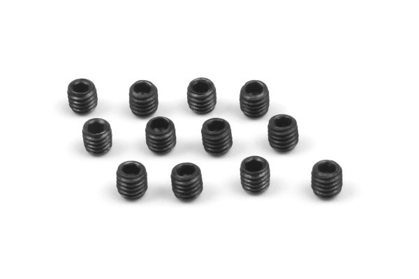 BLACKZON Set Screws M3x3mm (12pcs) in de groep SPEELGOED, KINDER- & BABYPRODUCTEN / Op afstand bestuurbaar / Reserveonderdelen & Extra accessoires / Blackzon bij TP E-commerce Nordic AB (C30807)