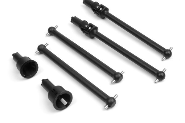 BLACKZON Drive Shaft Set (Front/Rear) in de groep SPEELGOED, KINDER- & BABYPRODUCTEN / Op afstand bestuurbaar / Reserveonderdelen & Extra accessoires / Blackzon bij TP E-commerce Nordic AB (C30854)