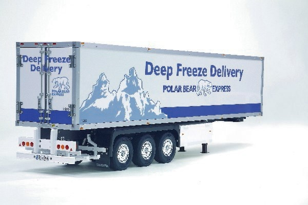 TAMIYA 1/14 3-Axle reefer semi trailer in de groep SPEELGOED, KINDER- & BABYPRODUCTEN / Op afstand bestuurbaar / Overige RC bij TP E-commerce Nordic AB (C31490)