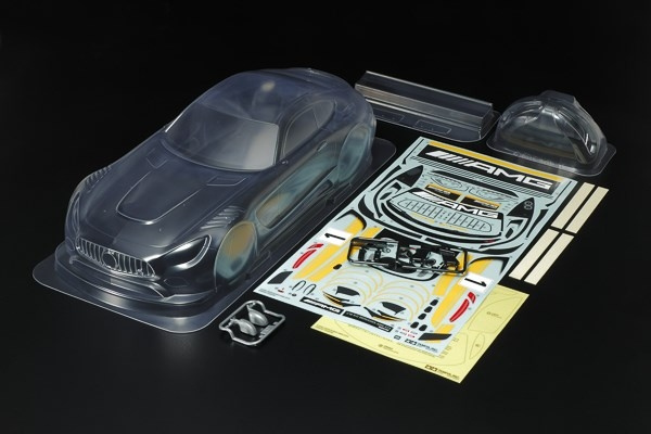 TAMIYA 1/10 Scale R/C Mercedes-AMG GT3 Body Parts Set in de groep SPEELGOED, KINDER- & BABYPRODUCTEN / Op afstand bestuurbaar / Reserveonderdelen & Extra accessoires / TAMIYA bij TP E-commerce Nordic AB (C31520)