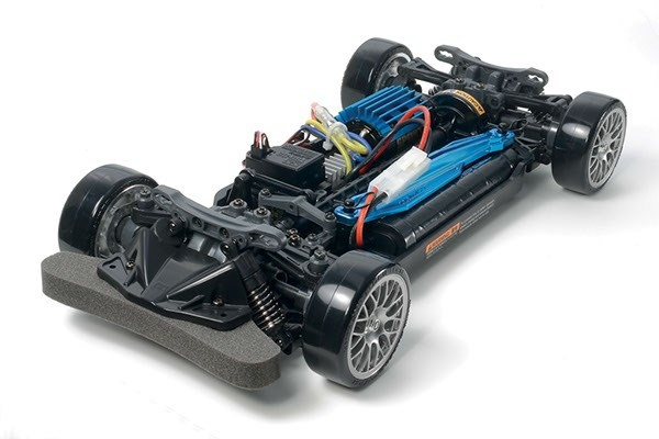 TAMIYA 1/10 R/C TT-02D Drift Spec Chassis (TT-02D) in de groep SPEELGOED, KINDER- & BABYPRODUCTEN / Op afstand bestuurbaar / Afstand bestuurbare auto\'s bij TP E-commerce Nordic AB (C31548)