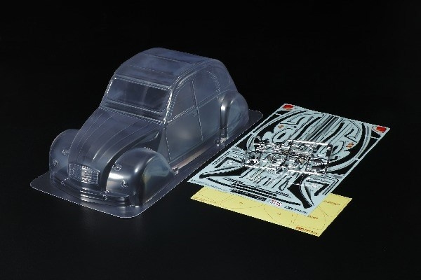 TAMIYA 1/10 Scale R/C Citroën 2CV Charleston Body Parts in de groep SPEELGOED, KINDER- & BABYPRODUCTEN / Op afstand bestuurbaar / Reserveonderdelen & Extra accessoires / TAMIYA bij TP E-commerce Nordic AB (C31557)