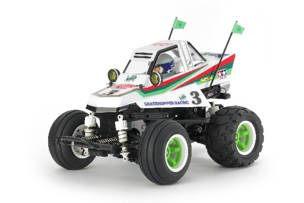 TAMIYA 1/10 R/C Comical Grasshopper (WR-02CB) in de groep SPEELGOED, KINDER- & BABYPRODUCTEN / Op afstand bestuurbaar / Afstand bestuurbare auto\'s bij TP E-commerce Nordic AB (C31560)