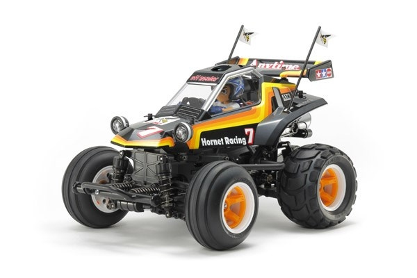 TAMIYA 1/10 R/C Comical Hornet (WR-02CB) in de groep SPEELGOED, KINDER- & BABYPRODUCTEN / Op afstand bestuurbaar / Afstand bestuurbare auto\'s bij TP E-commerce Nordic AB (C31567)