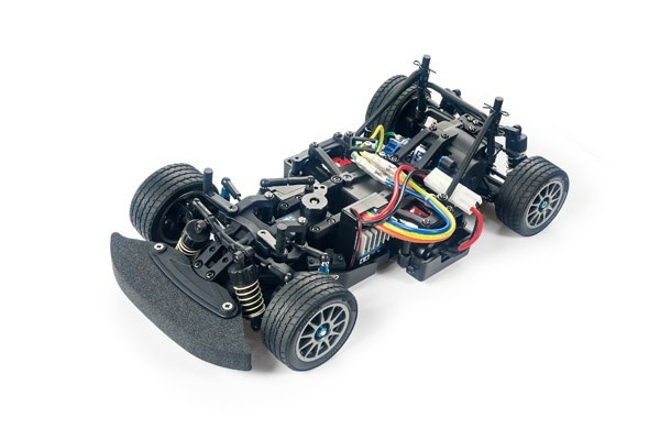 TAMIYA 1/10 R/C M-08 Concept Chassis Kit in de groep SPEELGOED, KINDER- & BABYPRODUCTEN / Op afstand bestuurbaar / Reserveonderdelen & Extra accessoires / TAMIYA bij TP E-commerce Nordic AB (C31569)