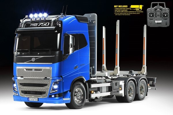 TAMIYA 1:14 R/C Full Option - Volvo FH16 Globetrotter 750 in de groep SPEELGOED, KINDER- & BABYPRODUCTEN / Op afstand bestuurbaar / Afstand bestuurbare auto\'s bij TP E-commerce Nordic AB (C31578)