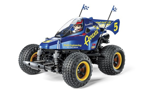 TAMIYA 1/10 R/C Comical Avante (GF-01CP) in de groep SPEELGOED, KINDER- & BABYPRODUCTEN / Op afstand bestuurbaar / Afstand bestuurbare auto\'s bij TP E-commerce Nordic AB (C31582)