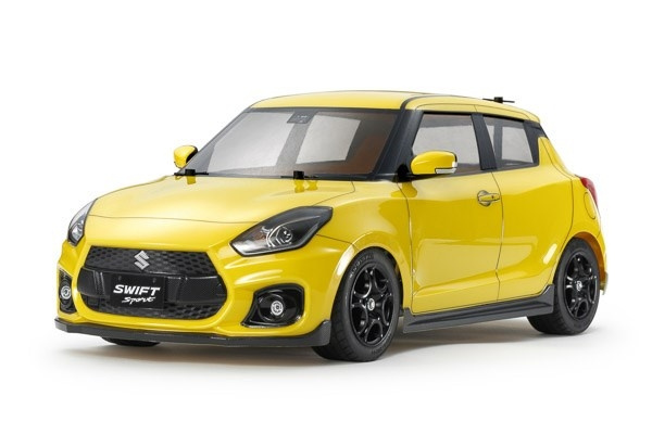 TAMIYA 1/10 R/C Suzuki Swift sport (M-05) in de groep SPEELGOED, KINDER- & BABYPRODUCTEN / Op afstand bestuurbaar / Afstand bestuurbare auto\'s bij TP E-commerce Nordic AB (C31583)