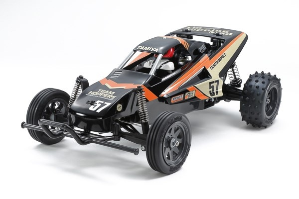 TAMIYA 1/10 R/C The Grasshopper Ⅱ Black Special in de groep SPEELGOED, KINDER- & BABYPRODUCTEN / Op afstand bestuurbaar / Afstand bestuurbare auto\'s bij TP E-commerce Nordic AB (C31596)