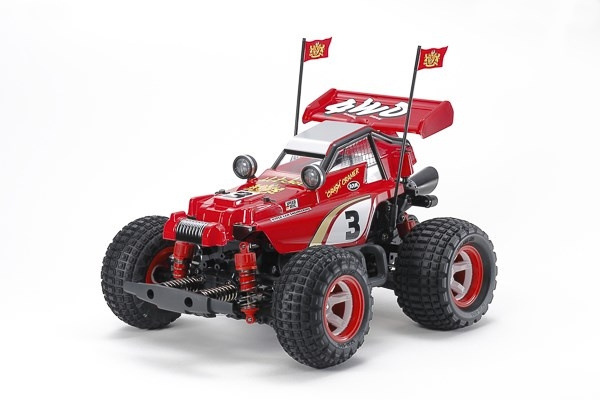 TAMIYA 1/10 R/C Comical Hotshot (GF-01CB) in de groep SPEELGOED, KINDER- & BABYPRODUCTEN / Op afstand bestuurbaar / Afstand bestuurbare auto\'s bij TP E-commerce Nordic AB (C31598)