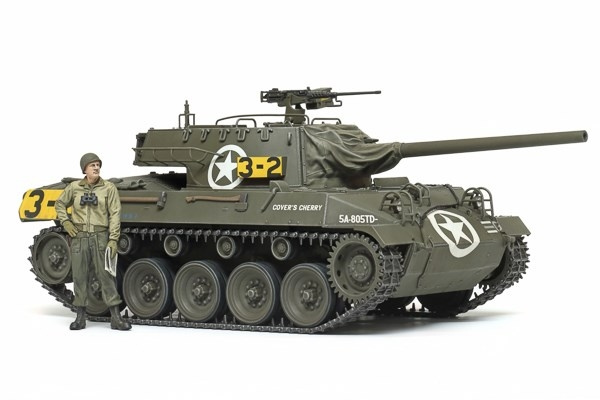 TAMIYA 1/35 U.S. Tank Destroyer M18 Hellcat in de groep SPORT, VRIJE TIJD & HOBBY / Hobby / Kunststof modellen / Militaire voertuigen (land) bij TP E-commerce Nordic AB (C31613)