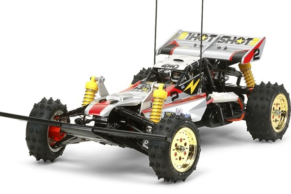 TAMIYA 1/10 R/C Super Hotshot (2012) / NO ESC in de groep SPEELGOED, KINDER- & BABYPRODUCTEN / Op afstand bestuurbaar / Afstand bestuurbare auto\'s bij TP E-commerce Nordic AB (C31629)