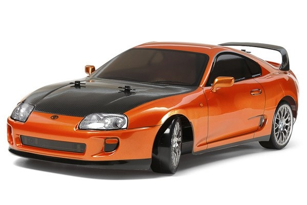 TAMIYA 1/10 R/C Toyota Supra (TT-02D) / NO ESC in de groep SPEELGOED, KINDER- & BABYPRODUCTEN / Op afstand bestuurbaar / Afstand bestuurbare auto\'s bij TP E-commerce Nordic AB (C31637)