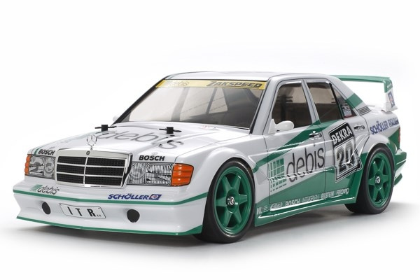 TAMIYA 1/10 R/C Mercedes-Benz 190 E 2.5-16 EVO.II /NO ESC in de groep SPEELGOED, KINDER- & BABYPRODUCTEN / Op afstand bestuurbaar / Afstand bestuurbare auto\'s bij TP E-commerce Nordic AB (C31649)