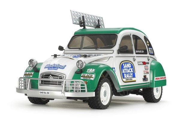 TAMIYA 1/10 R/C Citroën 2CV Rally (M-05Ra) / NO ESC in de groep SPEELGOED, KINDER- & BABYPRODUCTEN / Op afstand bestuurbaar / Afstand bestuurbare auto\'s bij TP E-commerce Nordic AB (C31654)