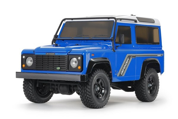 TAMIYA 1/10 R/C 1990 Land Rover Defen 90 (CC-02) / NO ESC in de groep SPEELGOED, KINDER- & BABYPRODUCTEN / Op afstand bestuurbaar / Afstand bestuurbare auto\'s bij TP E-commerce Nordic AB (C31671)