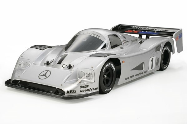 TAMIYA 1/10 R/C 1990 Mercedes-Benz C 11 in de groep SPEELGOED, KINDER- & BABYPRODUCTEN / Op afstand bestuurbaar / Afstand bestuurbare auto\'s bij TP E-commerce Nordic AB (C31688)