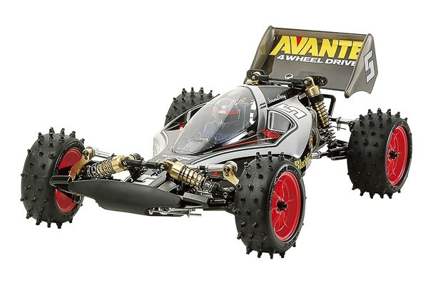 TAMIYA 1/10 R/C Avante (2011) Black Special in de groep SPEELGOED, KINDER- & BABYPRODUCTEN / Op afstand bestuurbaar / Afstand bestuurbare auto\'s bij TP E-commerce Nordic AB (C31694)