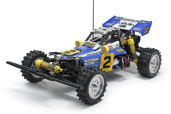 TAMIYA 1/10 R/C Hotshot II Blockhead Motors in de groep SPEELGOED, KINDER- & BABYPRODUCTEN / Op afstand bestuurbaar / Afstand bestuurbare auto\'s bij TP E-commerce Nordic AB (C31718)