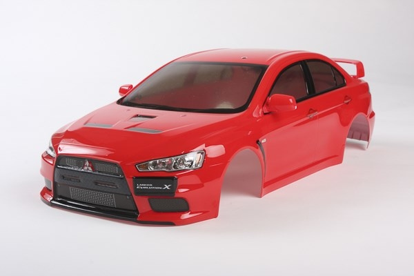 TAMIYA 1/10 Scale R/C Lancer Evo X Body Parts Set in de groep SPEELGOED, KINDER- & BABYPRODUCTEN / Op afstand bestuurbaar / Reserveonderdelen & Extra accessoires / TAMIYA bij TP E-commerce Nordic AB (C31785)