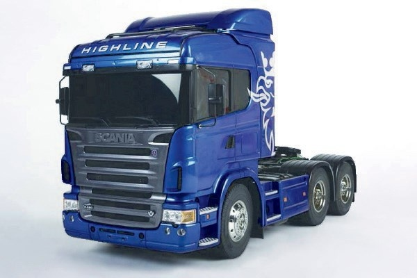 TAMIYA 1/14 Scania R620 (Pre-Painted Blue) in de groep SPEELGOED, KINDER- & BABYPRODUCTEN / Op afstand bestuurbaar / Afstand bestuurbare auto\'s bij TP E-commerce Nordic AB (C31786)