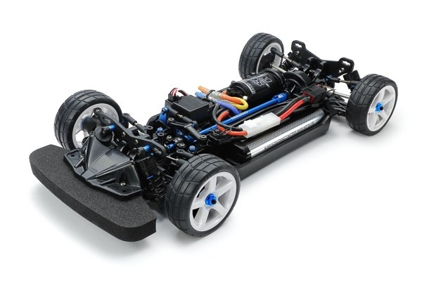 TAMIYA 1/10 R/C TT-02 Type-SRX Chassis Kit in de groep SPEELGOED, KINDER- & BABYPRODUCTEN / Op afstand bestuurbaar / Reserveonderdelen & Extra accessoires / TAMIYA bij TP E-commerce Nordic AB (C31806)