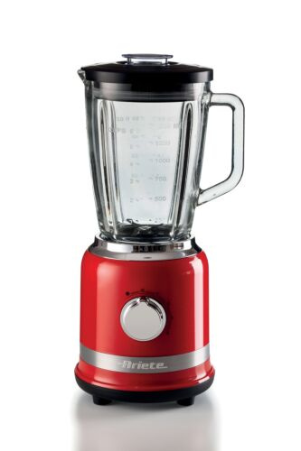 Ariete Moderna Blender 1000 Watts, Red in de groep HUISHOUDEN & TUIN / Huishoudelijke apparaten / Keukentools & -apparatuur / Mixers & Blenders bij TP E-commerce Nordic AB (C32427)