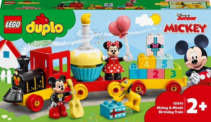 LEGO DUPLO Disney 10941 - Musse och Mimmis födelsedagståg in de groep SPEELGOED, KINDER- & BABYPRODUCTEN / Speelgoed / Bouwspeelgoed / Lego bij TP E-commerce Nordic AB (C32723)